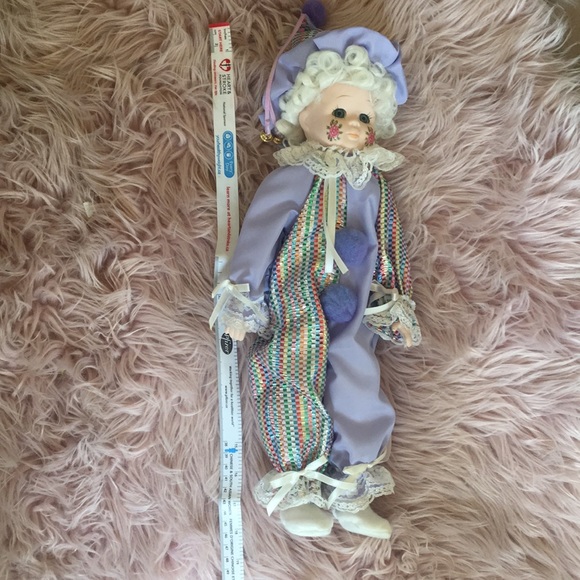 Vintage Porcelain Jester Doll - Picture 15 of 16